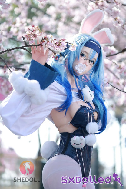 Cheryl F (D-Cup) (167cm) | Asian Blue Bunny Girl Sex Doll | SHEDOLL - D-Cup / 167cm / Blue - Sex Doll
