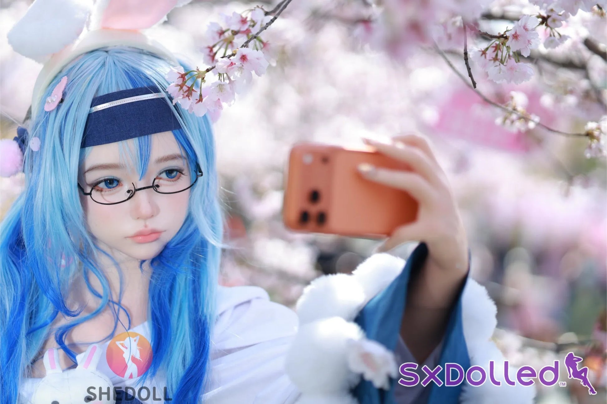 Cheryl F (D-Cup) (167cm) | Asian Blue Bunny Girl Sex Doll | SHEDOLL - D-Cup / 167cm / Blue - Sex Doll