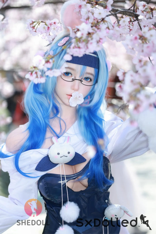 Cheryl F (D-Cup) (167cm) | Asian Blue Bunny Girl Sex Doll | SHEDOLL - D-Cup / 167cm / Blue - Sex Doll
