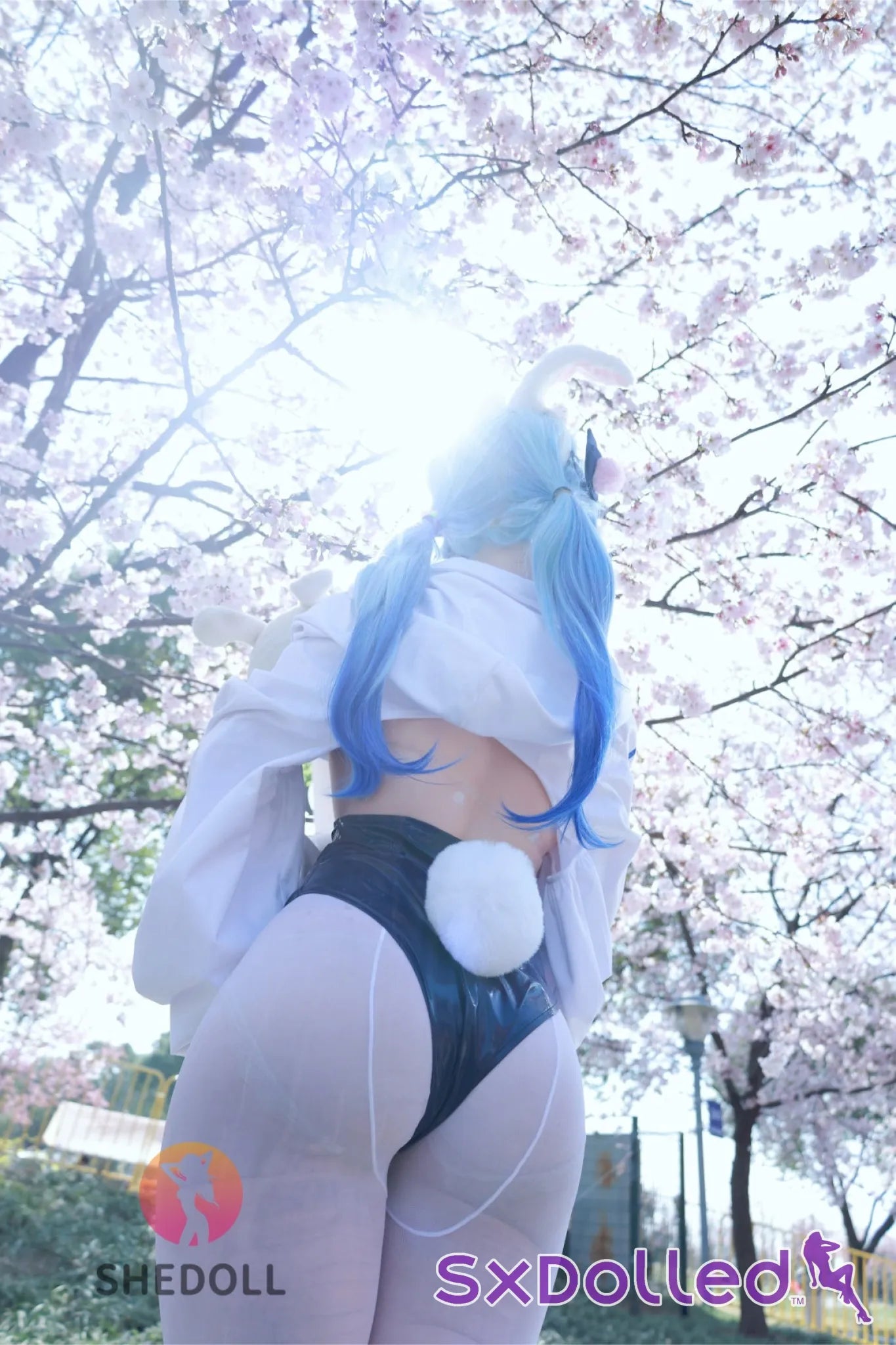 Cheryl F (D-Cup) (167cm) | Asian Blue Bunny Girl Sex Doll | SHEDOLL - D-Cup / 167cm / Blue - Sex Doll