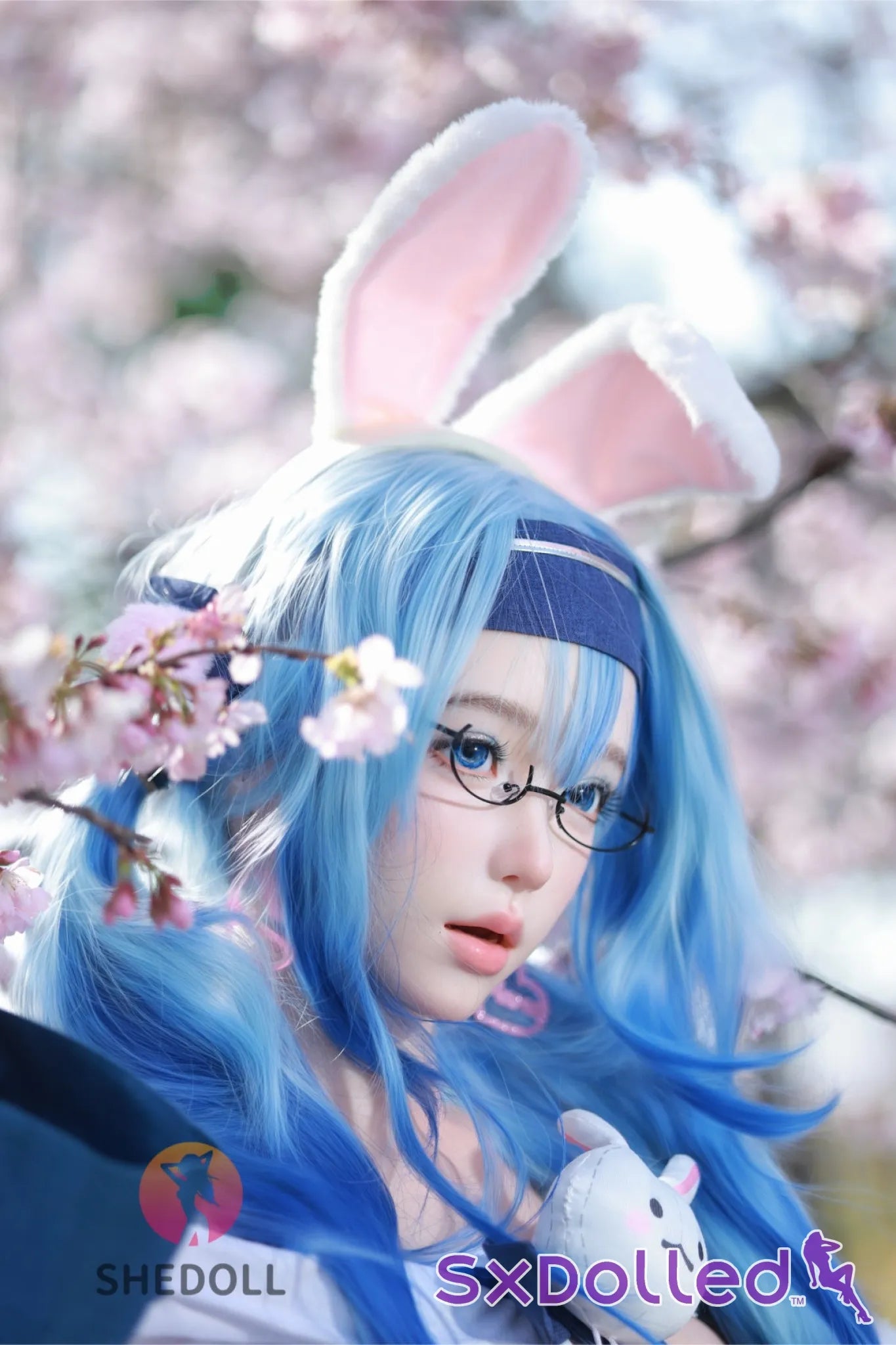 Cheryl F (D-Cup) (167cm) | Asian Blue Bunny Girl Sex Doll | SHEDOLL - D-Cup / 167cm / Blue - Sex Doll