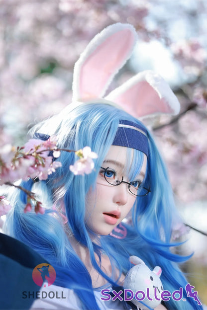 Cheryl F (D-Cup) (167cm) | Asian Blue Bunny Girl Sex Doll | SHEDOLL - D-Cup / 167cm / Blue - Sex Doll