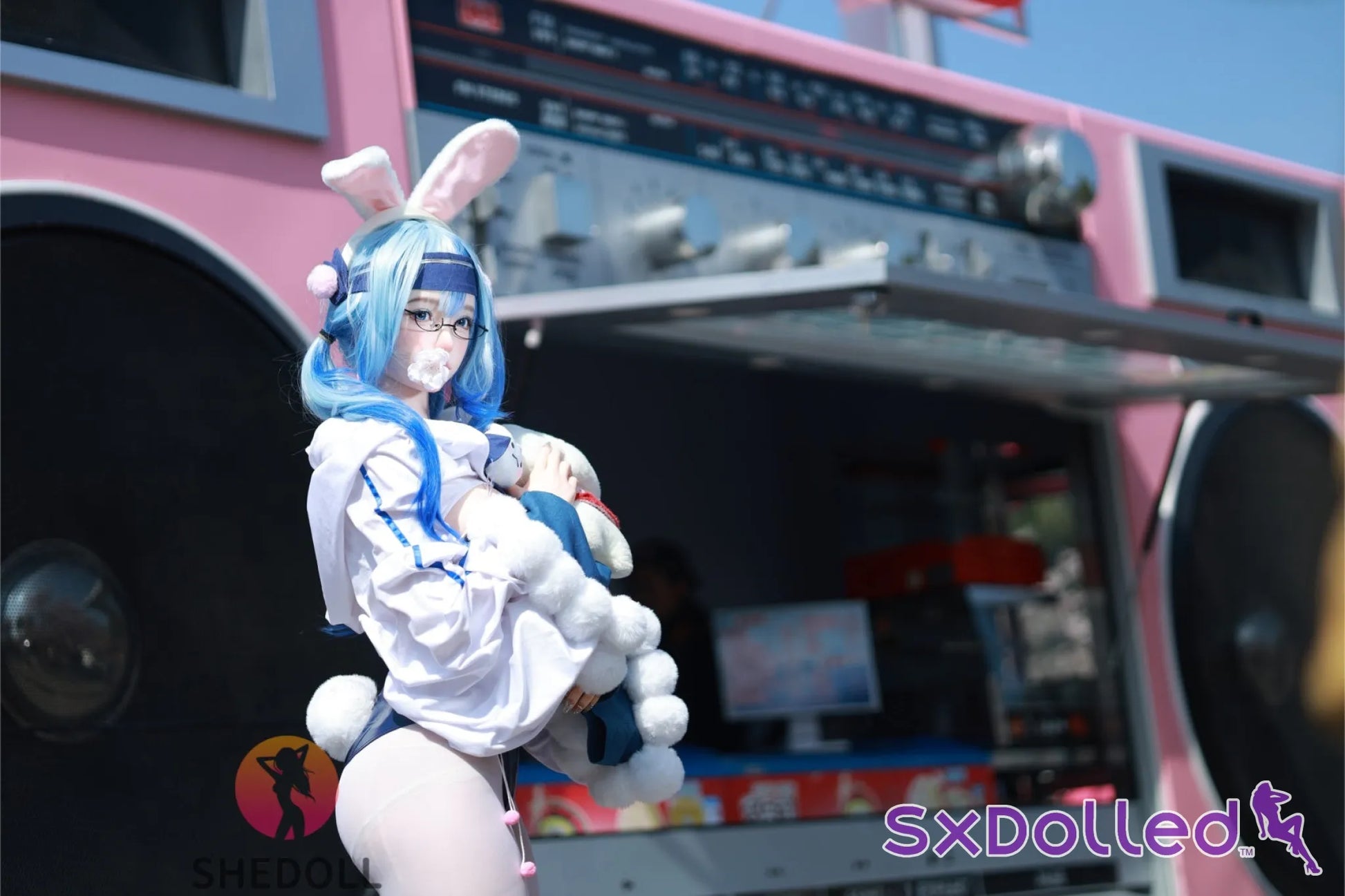 Cheryl F (D-Cup) (167cm) | Asian Blue Bunny Girl Sex Doll | SHEDOLL - D-Cup / 167cm / Blue - Sex Doll