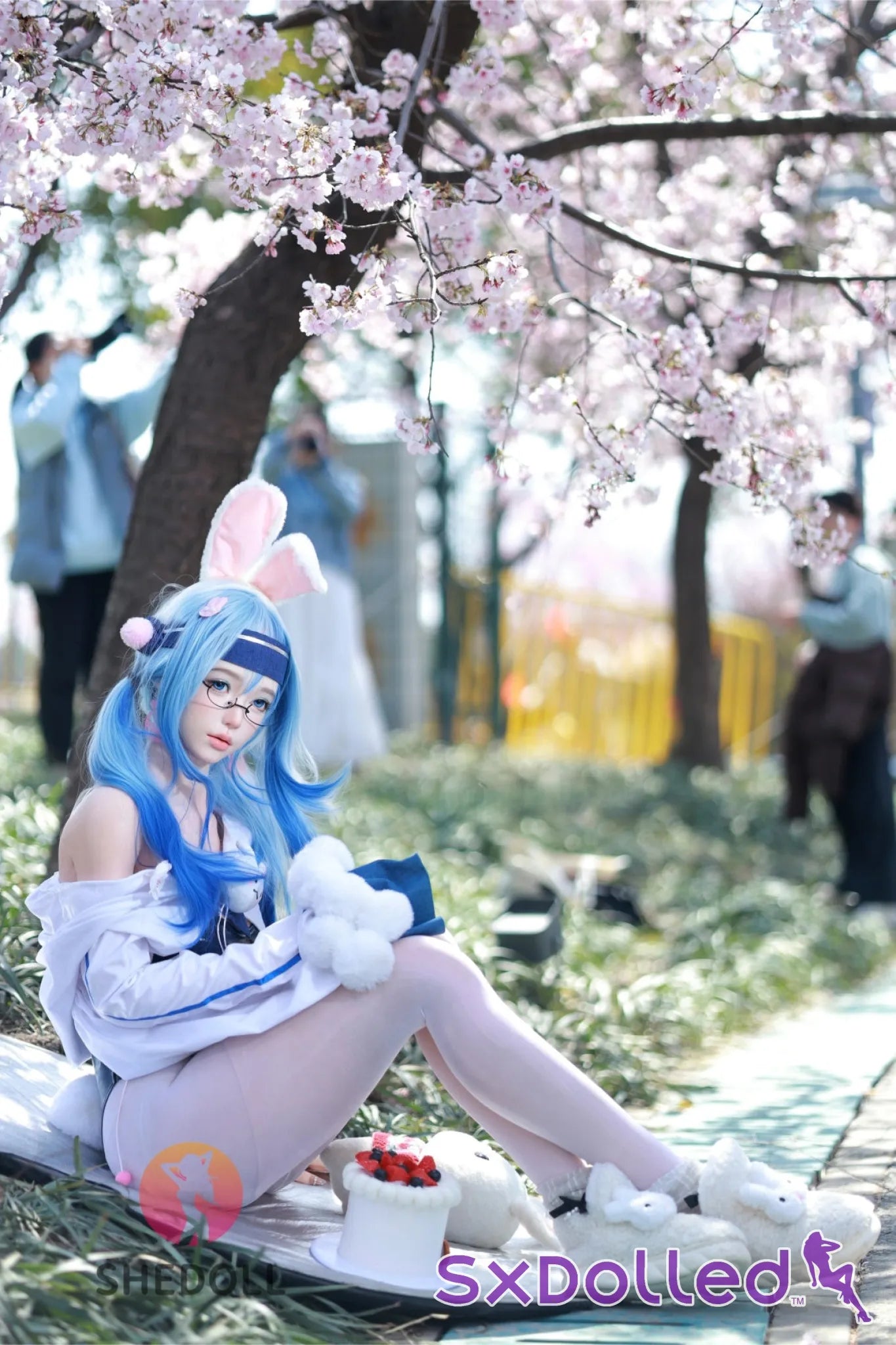 Cheryl F (D-Cup) (167cm) | Asian Blue Bunny Girl Sex Doll | SHEDOLL - D-Cup / 167cm / Blue - Sex Doll