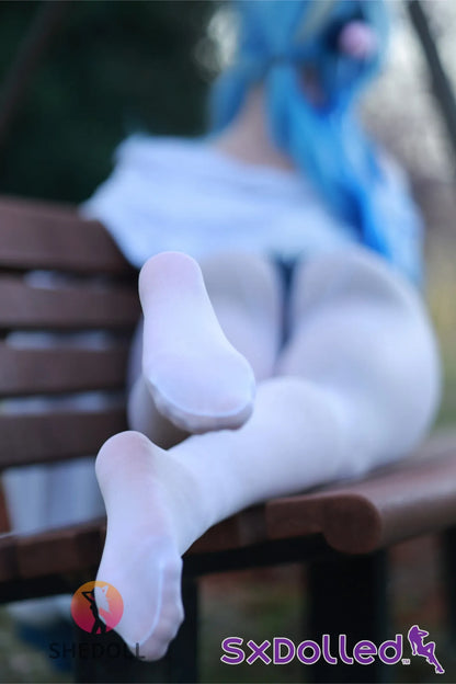Cheryl F (D-Cup) (167cm) | Asian Blue Bunny Girl Sex Doll | SHEDOLL - D-Cup / 167cm / Blue - Sex Doll