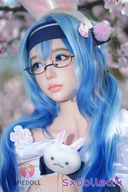 Cheryl F (D-Cup) (167cm) | Asian Blue Bunny Girl Sex Doll | SHEDOLL - D-Cup / 167cm / Blue - Sex Doll