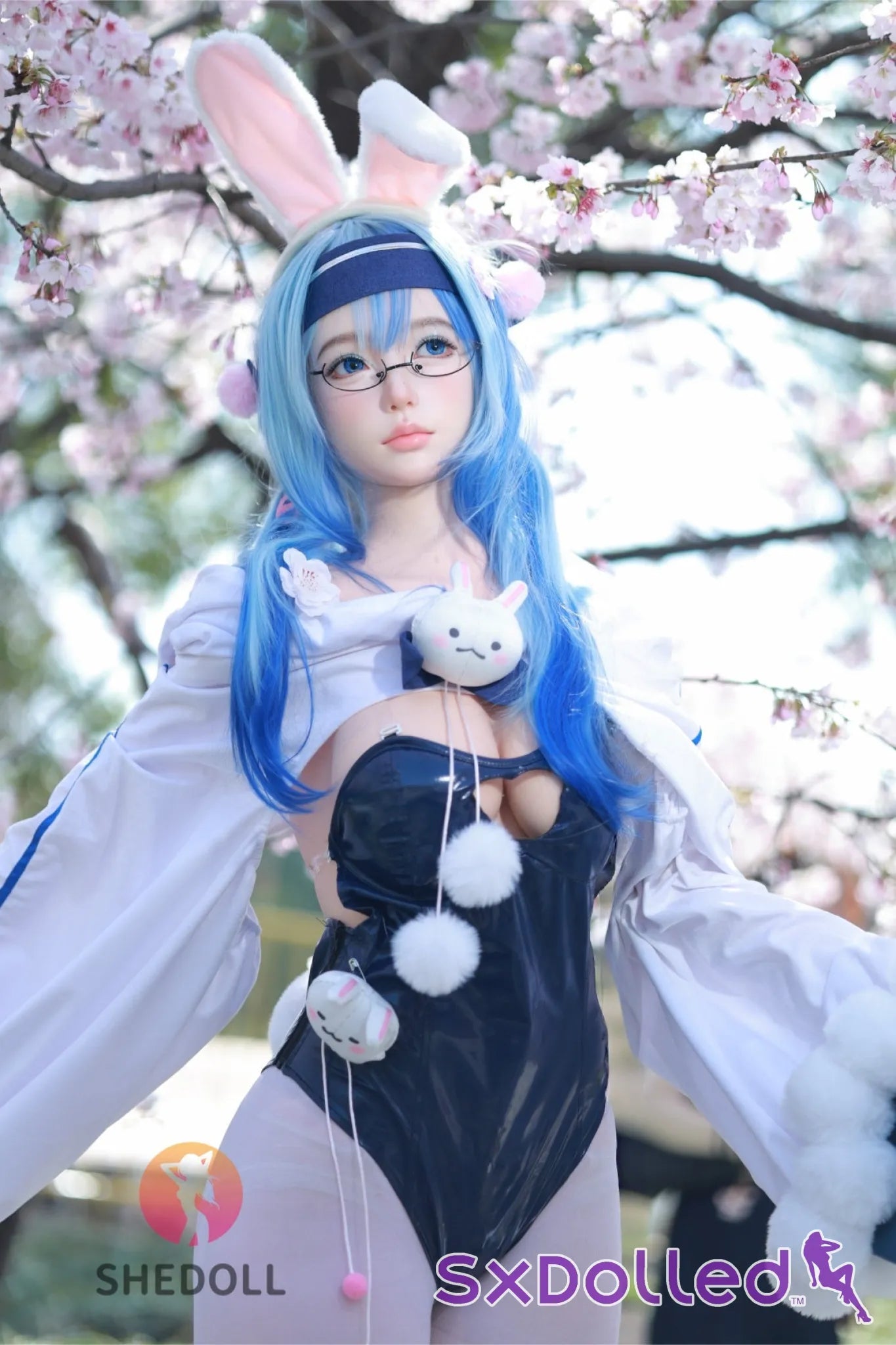Cheryl F (D-Cup) (167cm) | Asian Blue Bunny Girl Sex Doll | SHEDOLL - D-Cup / 167cm / Blue - Sex Doll