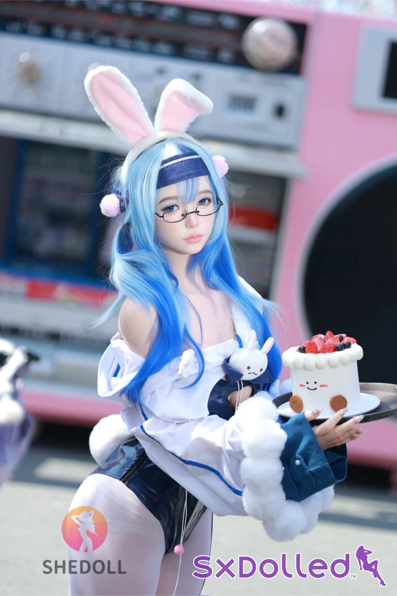 Cheryl F (D-Cup) (167cm) | Asian Blue Bunny Girl Sex Doll | SHEDOLL - D-Cup / 167cm / Blue - Sex Doll