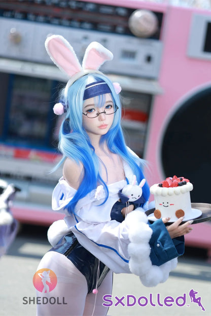 Cheryl F (D-Cup) (167cm) | Asian Blue Bunny Girl Sex Doll | SHEDOLL - D-Cup / 167cm / Blue - Sex Doll