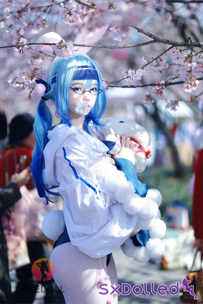 Cheryl F (D-Cup) (167cm) | Asian Blue Bunny Girl Sex Doll | SHEDOLL - D-Cup / 167cm / Blue - Sex Doll