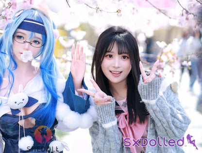 Cheryl F (D-Cup) (167cm) | Asian Blue Bunny Girl Sex Doll | SHEDOLL - D-Cup / 167cm / Blue - Sex Doll