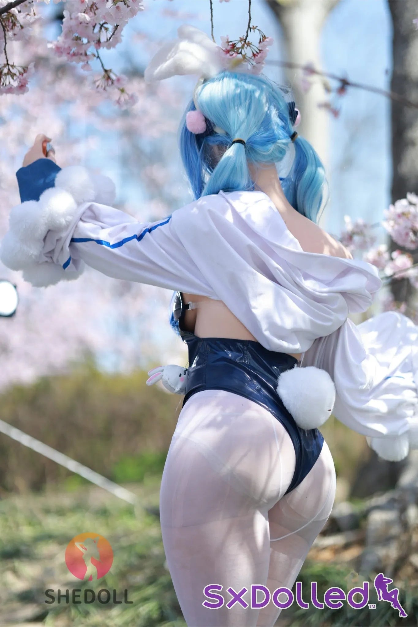 Cheryl F (D-Cup) (167cm) | Asian Blue Bunny Girl Sex Doll | SHEDOLL - D-Cup / 167cm / Blue - Sex Doll