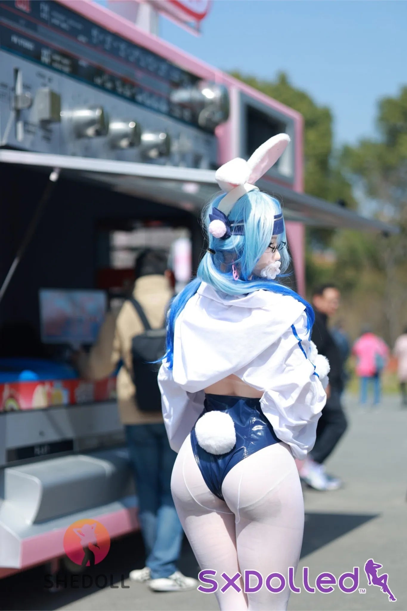 Cheryl F (D-Cup) (167cm) | Asian Blue Bunny Girl Sex Doll | SHEDOLL - D-Cup / 167cm / Blue - Sex Doll