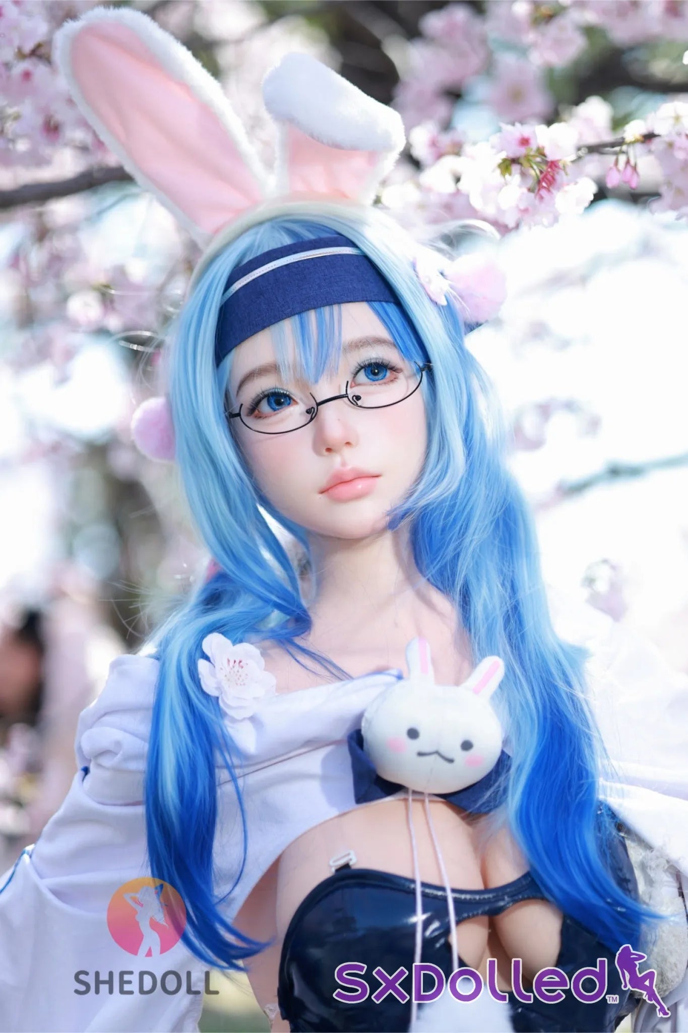 Cheryl F (D-Cup) (167cm) | Asian Blue Bunny Girl Sex Doll | SHEDOLL - D-Cup / 167cm / Blue - Sex Doll