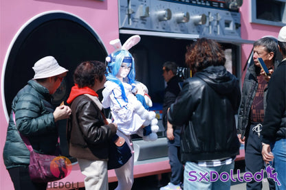 Cheryl F (D-Cup) (167cm) | Asian Blue Bunny Girl Sex Doll | SHEDOLL - D-Cup / 167cm / Blue - Sex Doll