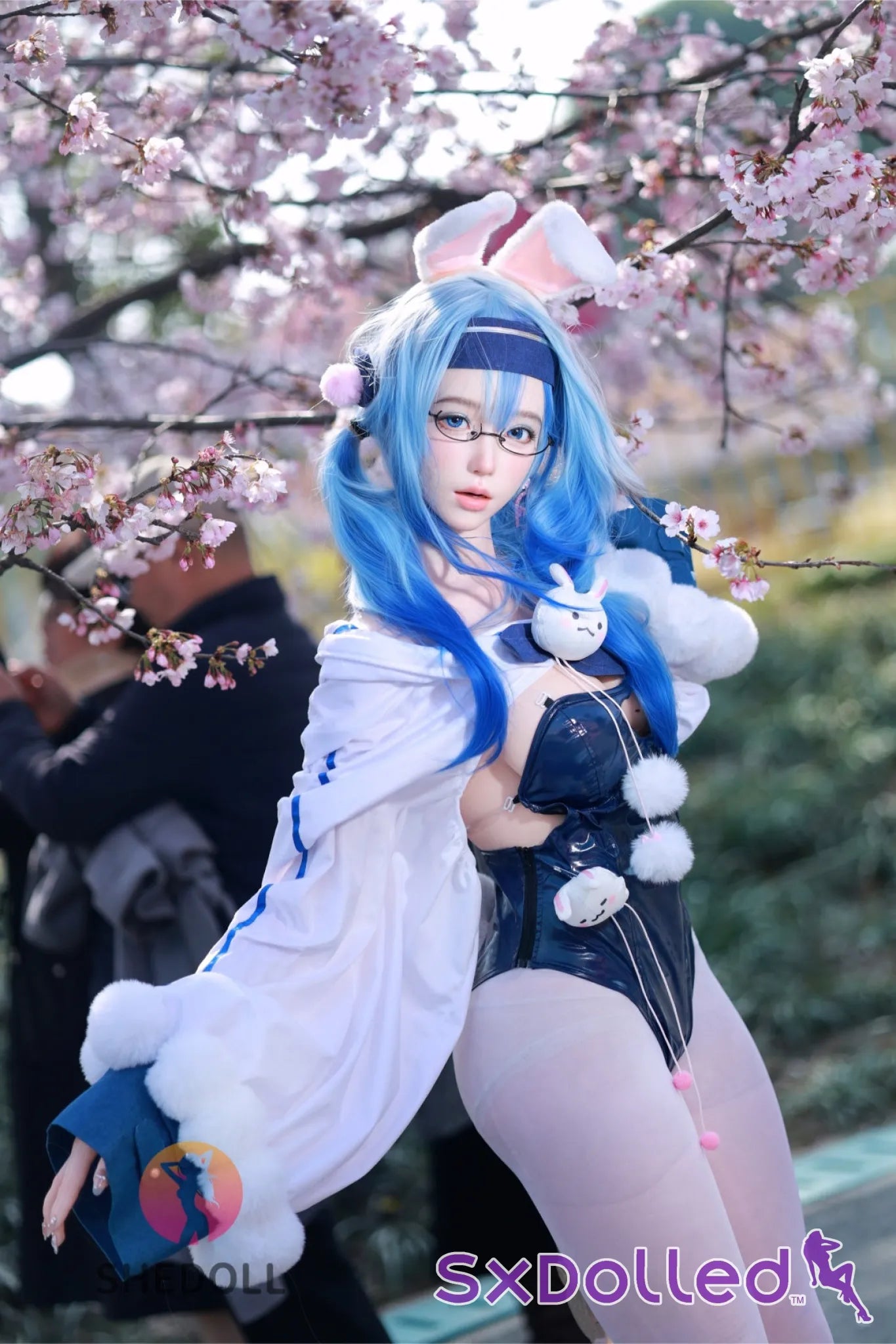 Cheryl F (D-Cup) (167cm) | Asian Blue Bunny Girl Sex Doll | SHEDOLL - D-Cup / 167cm / Blue - Sex Doll