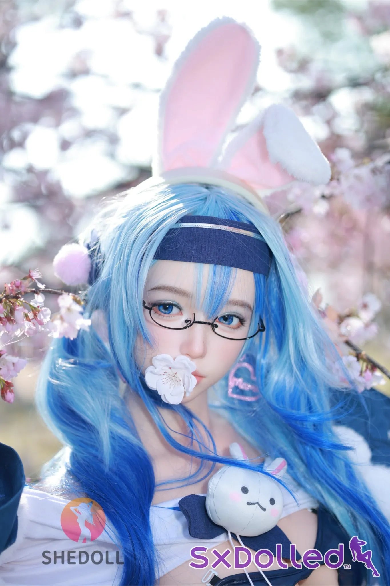Cheryl F (D-Cup) (167cm) | Asian Blue Bunny Girl Sex Doll | SHEDOLL - D-Cup / 167cm / Blue - Sex Doll