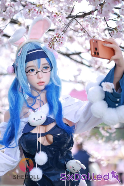 Cheryl F (D-Cup) (167cm) | Asian Blue Bunny Girl Sex Doll | SHEDOLL - D-Cup / 167cm / Blue - Sex Doll