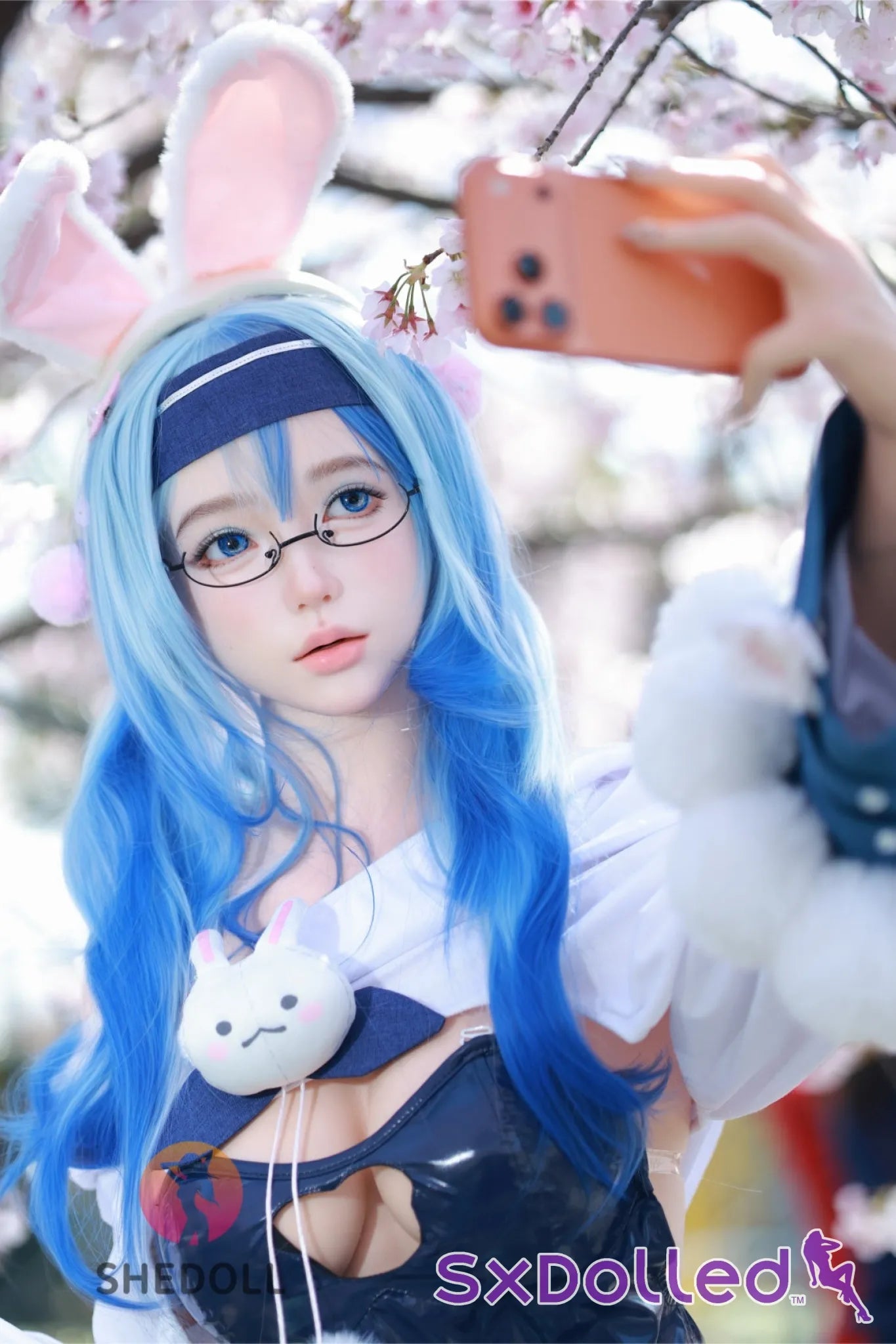 Cheryl F (D-Cup) (167cm) | Asian Blue Bunny Girl Sex Doll | SHEDOLL - D-Cup / 167cm / Blue - Sex Doll