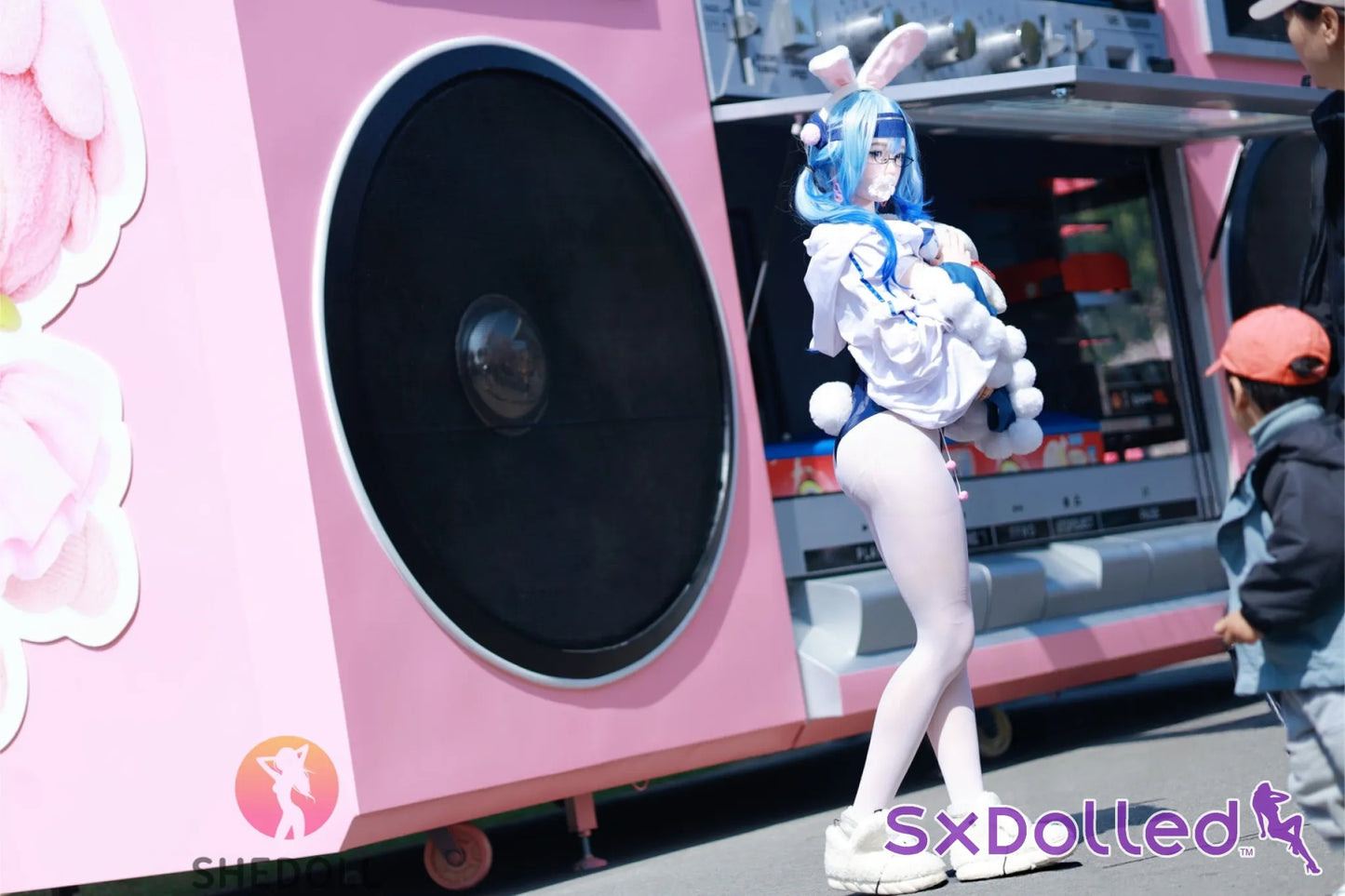 Cheryl F (D-Cup) (167cm) | Asian Blue Bunny Girl Sex Doll | SHEDOLL - D-Cup / 167cm / Blue - Sex Doll