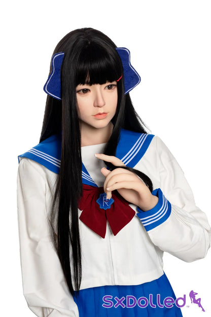 Chiaki (E-Cup) (163cm) | Sex Doll E-Cup / 163cm / Black Sex Doll