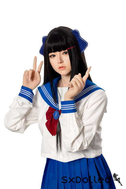 Chiaki (E-Cup) (163cm) | Sex Doll E-Cup / 163cm / Black Sex Doll