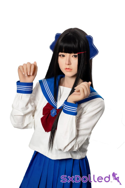 Chiaki (E-Cup) (163cm) | Sex Doll E-Cup / 163cm / Black Sex Doll