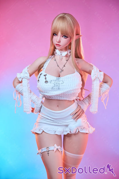 Chinatsu (K-Cup) (155cm) | Blonde Blue Eyed Silicone Sex Doll | AITIA K-Cup / 155cm / Blonde Sex Doll