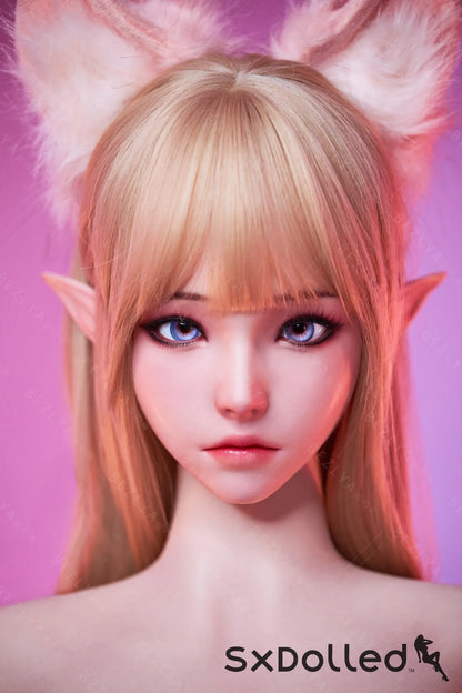 Chinatsu (K-Cup) (155cm) | Blonde Blue Eyed Silicone Sex Doll | AITIA K-Cup / 155cm / Blonde Sex Doll