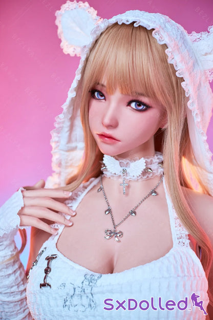 Chinatsu (K-Cup) (155cm) | Blonde Blue Eyed Silicone Sex Doll | AITIA K-Cup / 155cm / Blonde Sex Doll
