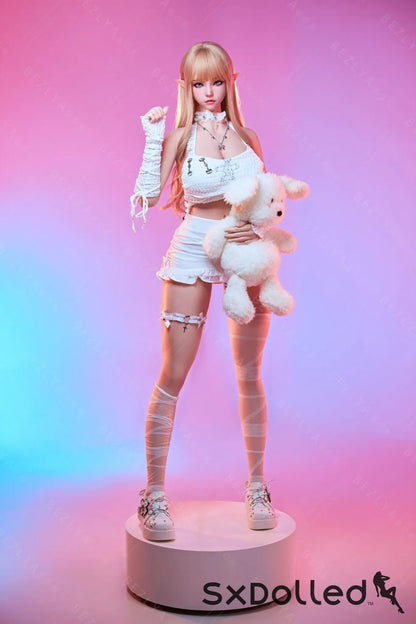 Chinatsu (K-Cup) (155cm) | Blonde Blue Eyed Silicone Sex Doll | AITIA K-Cup / 155cm / Blonde Sex Doll