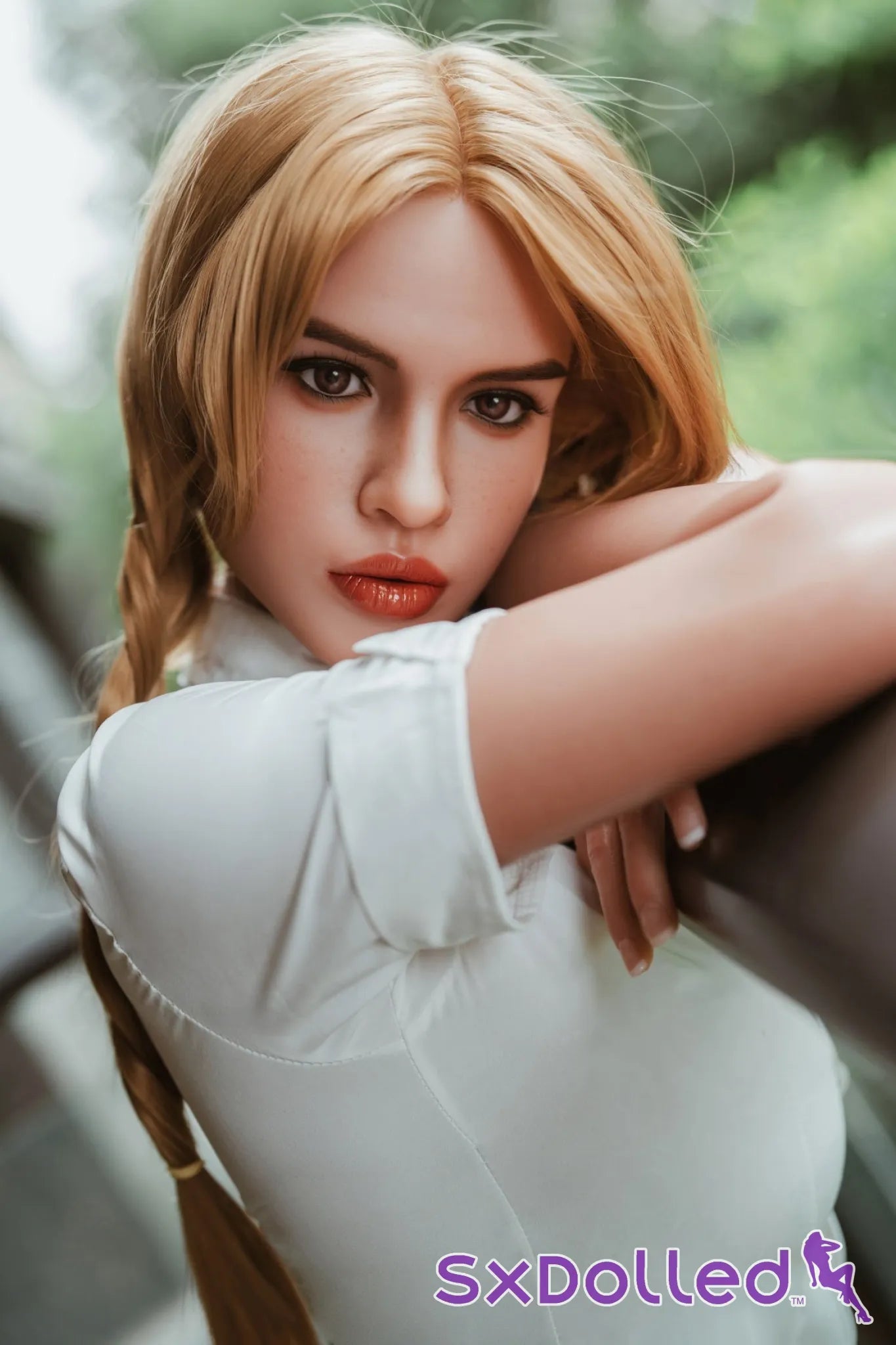 Chloe A (E-Cup) (170cm) | Uniform Costume Sex Doll | Top Fire Doll E-Cup / 170cm / Blonde Sex Doll