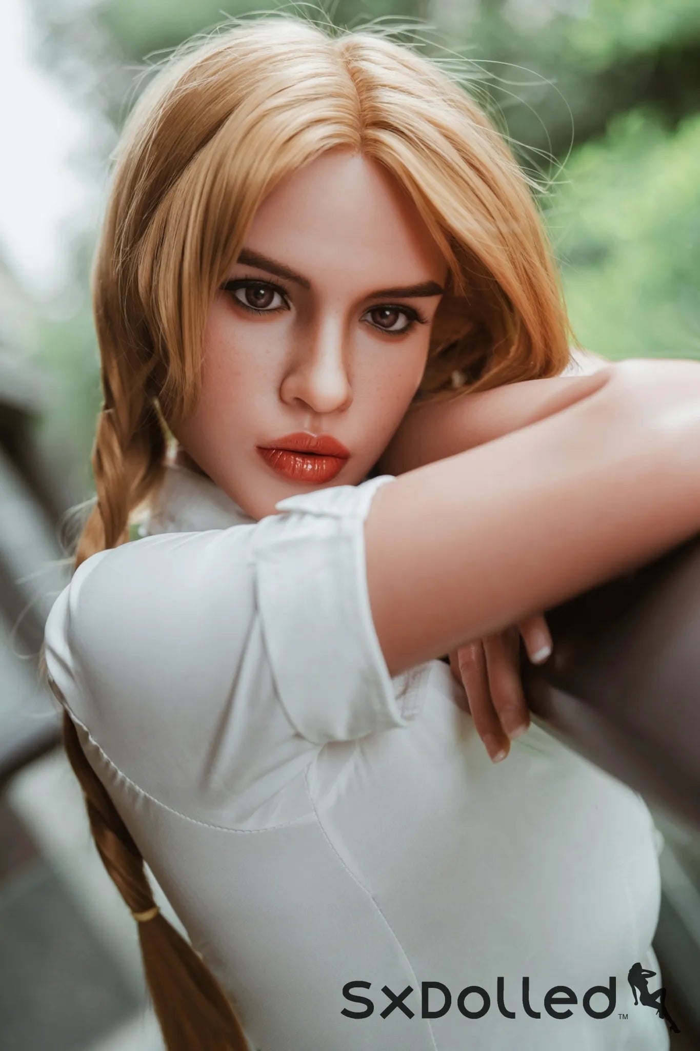 Chloe A (E-Cup) (170cm) | Uniform Costume Sex Doll | Top Fire Doll E-Cup / 170cm / Blonde Sex Doll