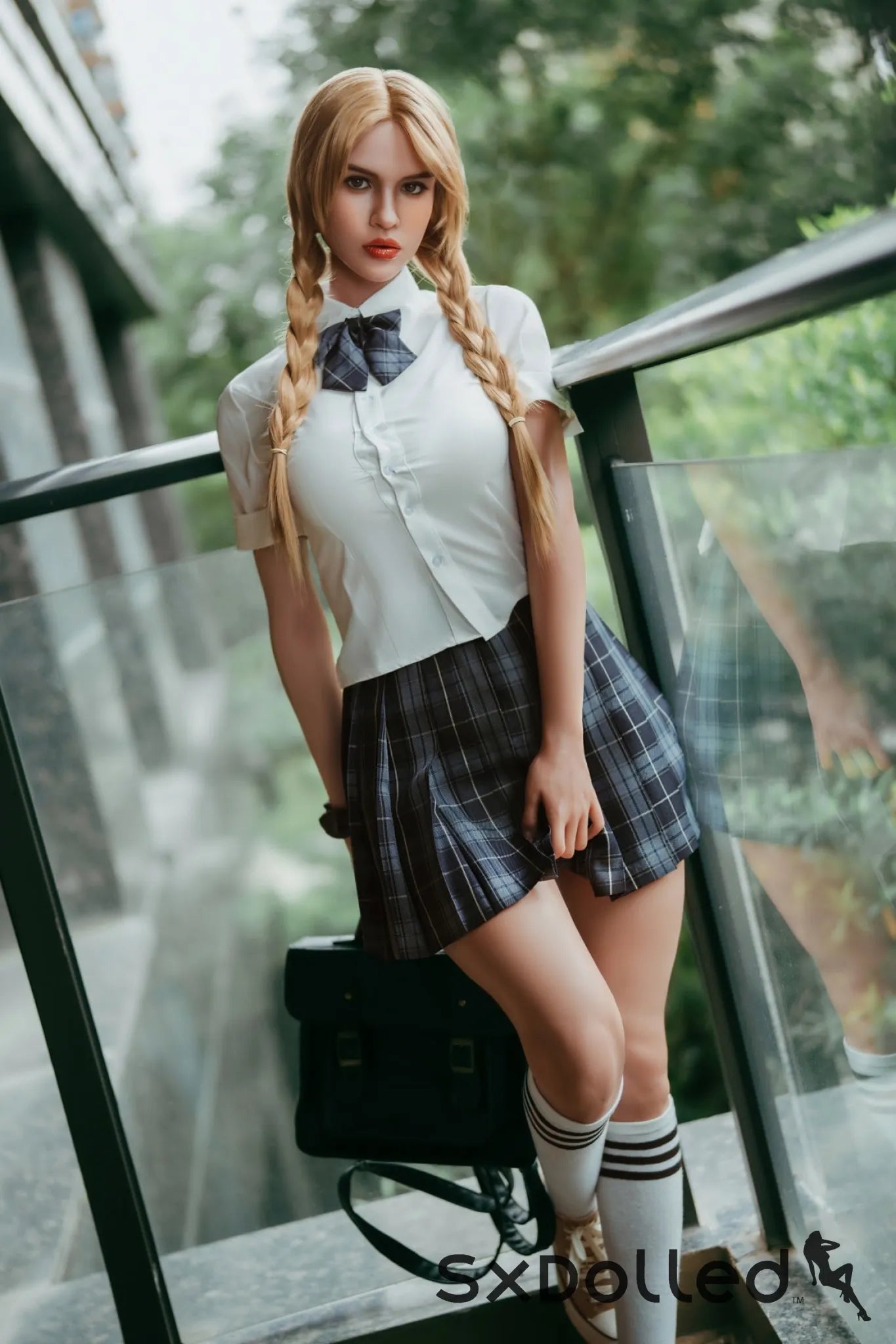 Chloe A (E-Cup) (170cm) | Uniform Costume Sex Doll | Top Fire Doll E-Cup / 170cm / Blonde Sex Doll