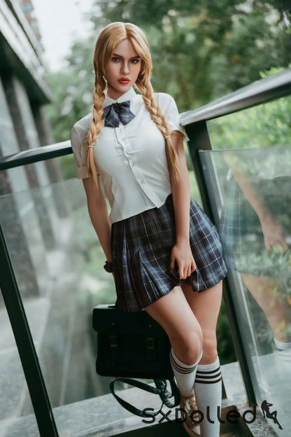Chloe A (E-Cup) (170cm) | Uniform Costume Sex Doll | Top Fire Doll E-Cup / 170cm / Blonde Sex Doll