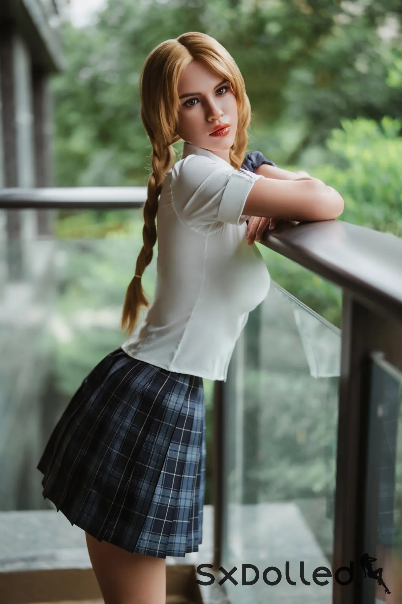 Chloe A (E-Cup) (170cm) | Uniform Costume Sex Doll | Top Fire Doll E-Cup / 170cm / Blonde Sex Doll