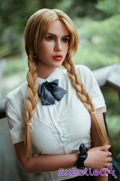 Chloe A (E-Cup) (170cm) | Uniform Costume Sex Doll | Top Fire Doll E-Cup / 170cm / Blonde Sex Doll
