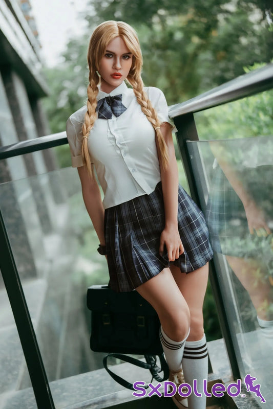 Chloe A (E-Cup) (170cm) | Uniform Costume Sex Doll | Top Fire Doll E-Cup / 170cm / Blonde Sex Doll