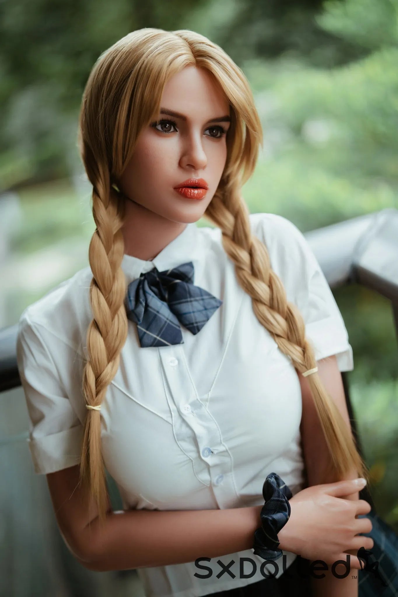 Chloe A (E-Cup) (170cm) | Uniform Costume Sex Doll | Top Fire Doll E-Cup / 170cm / Blonde Sex Doll