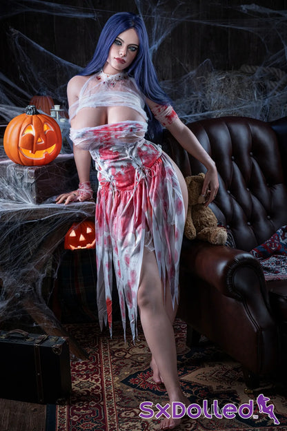 Chloe I (L-Cup) (164cm) | Hauntingly Beautiful Bride Sex Doll | Firefly Doll - L-Cup / 164cm / Blue - Sex Doll