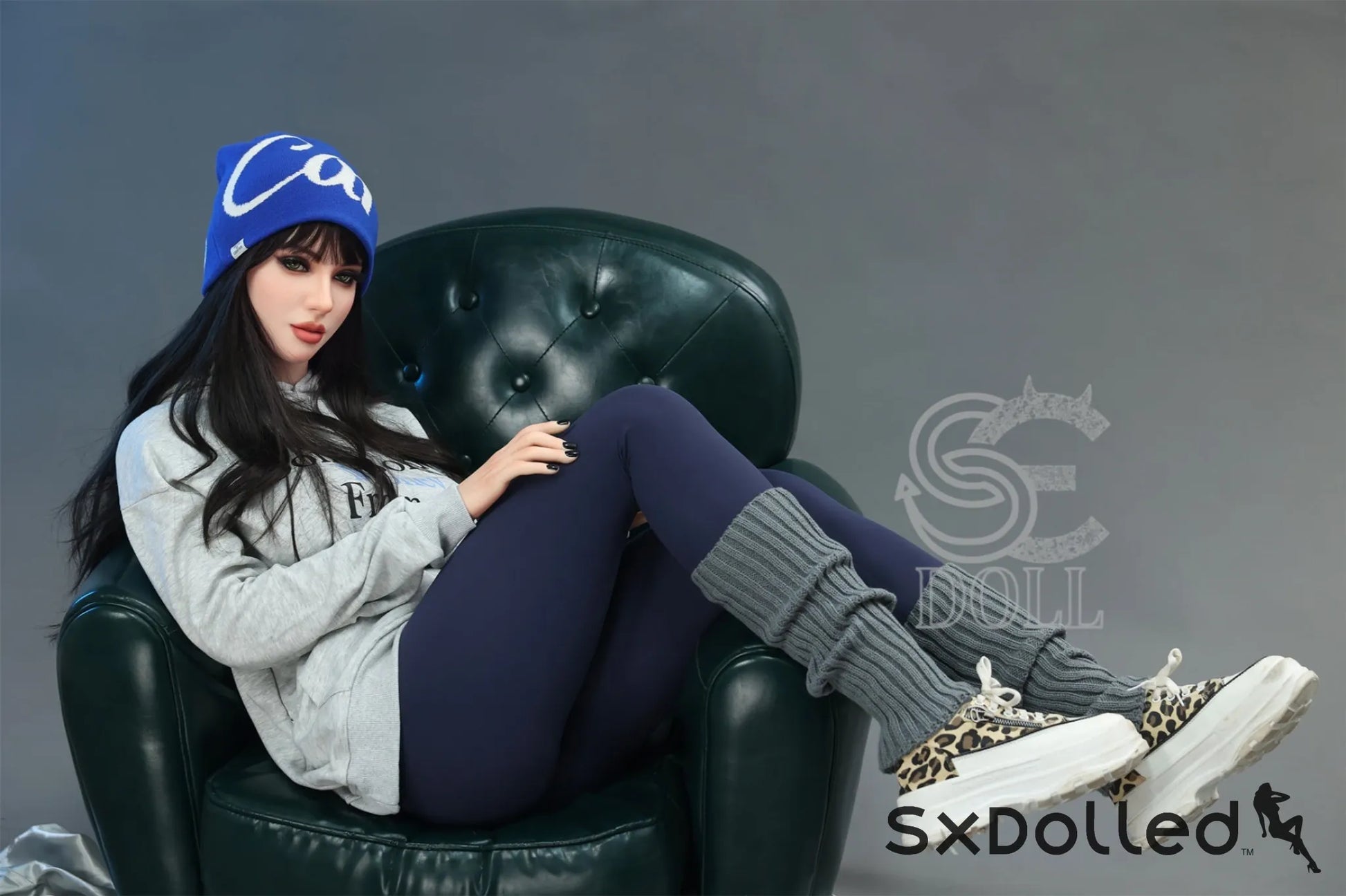 Cindy.B (E Cup) (167cm) | Pear Thick European Sex Doll | SE Doll E Cup / 167cm / Black Sex Doll