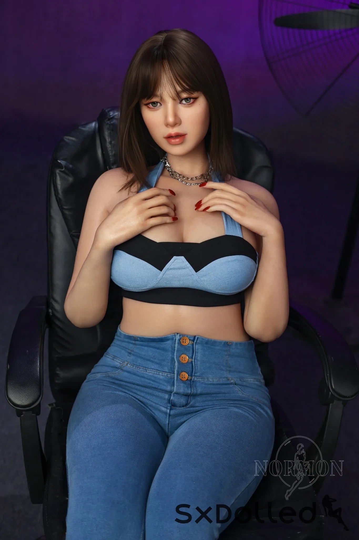 Cindy C (E-Cup) (175cm) | Asian Thick Tall Sex Doll | Normon Doll E-Cup / 175cm / Brunette Sex Doll