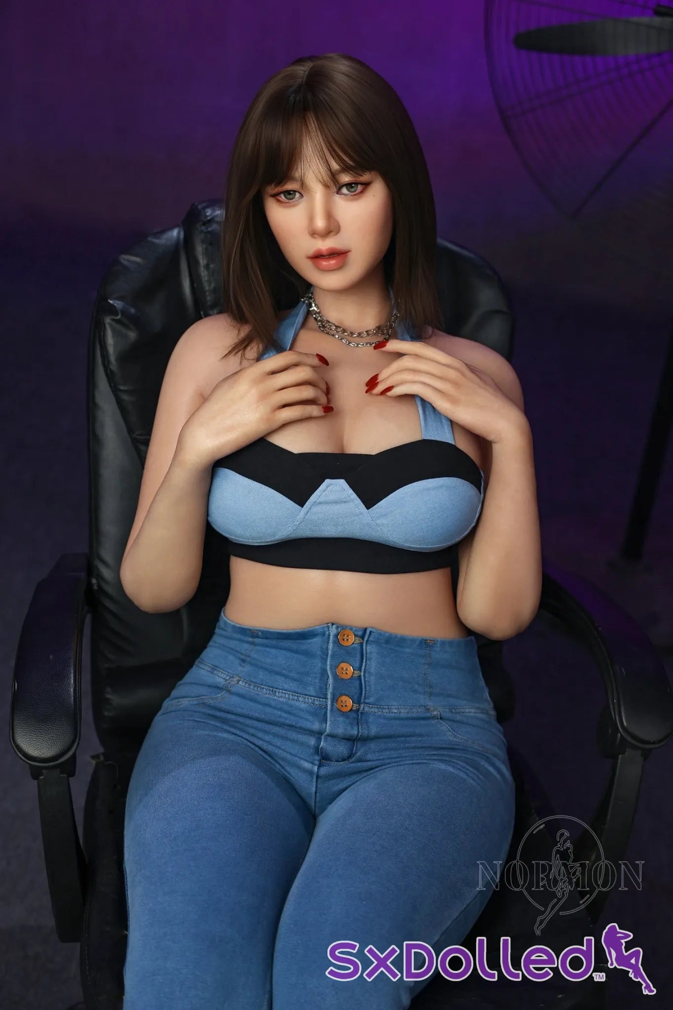 Cindy C (E-Cup) (175cm) | Asian Thick Tall Sex Doll | Normon Doll E-Cup / 175cm / Brunette Sex Doll