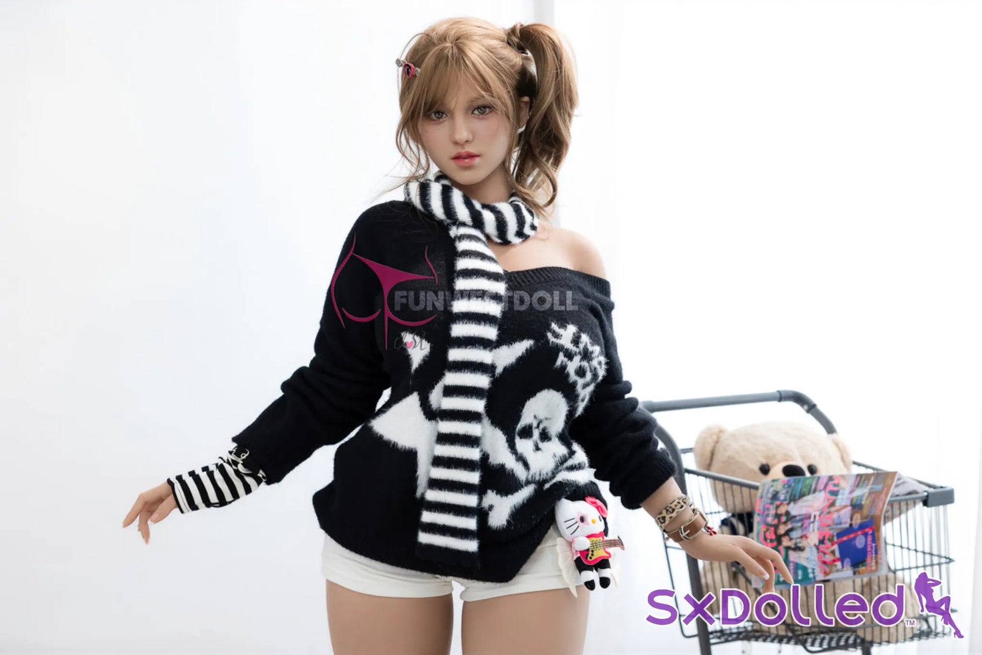 Clara B (G-Cup) (163cm) | Brunette Thick Pear Sex Doll | Funwest Doll G-Cup / 163cm / Brunette Sex Doll