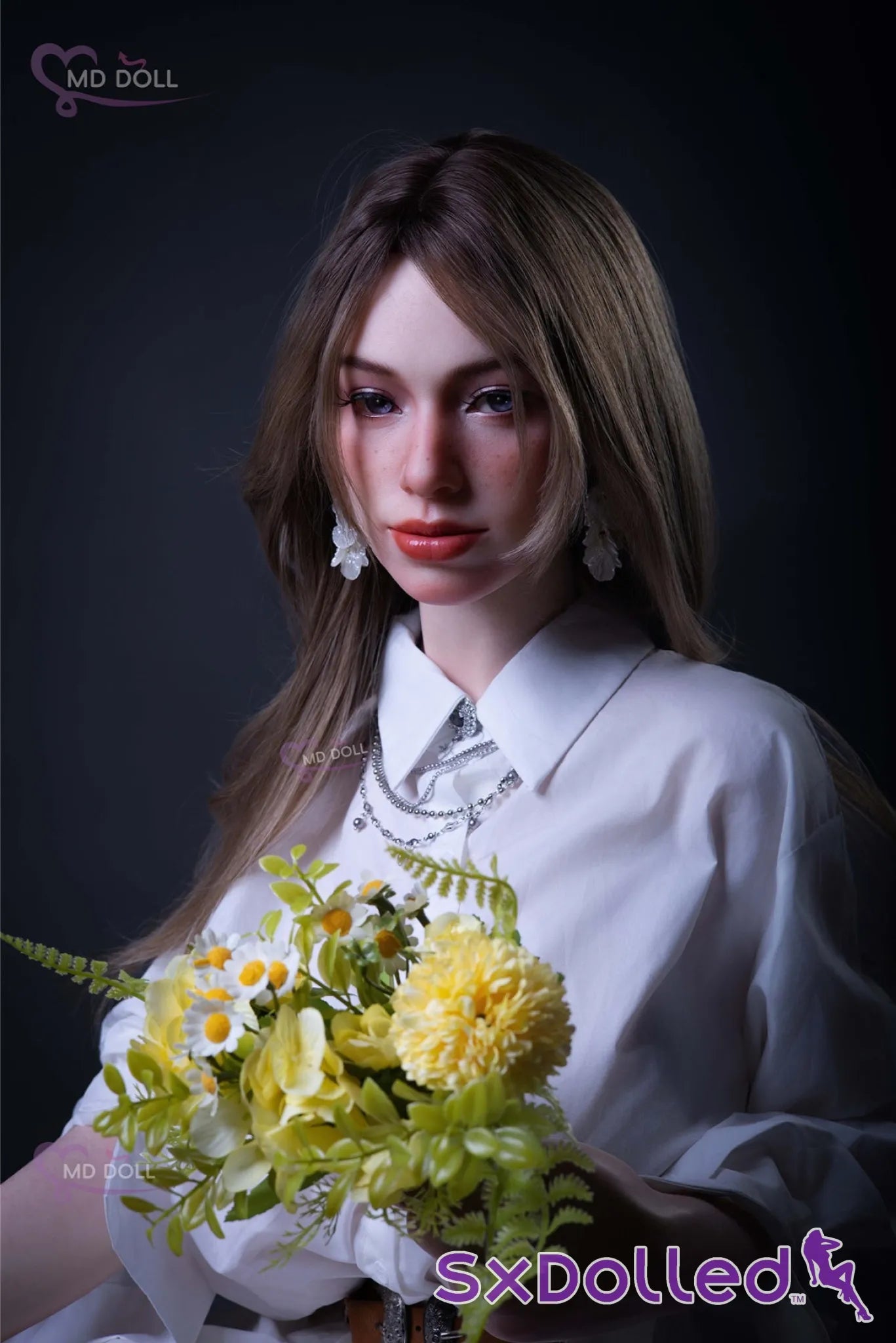 Coco (L-Cup) (164cm) | European Sex Doll with Freckles | MD Doll L-Cup / 164cm / Ombre Sex Doll