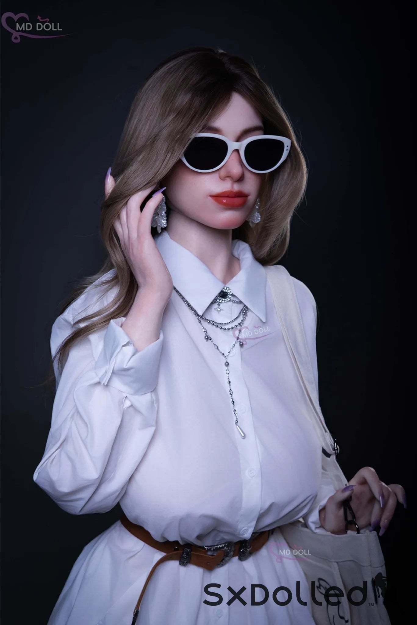 Coco (L-Cup) (164cm) | European Sex Doll with Freckles | MD Doll L-Cup / 164cm / Ombre Sex Doll