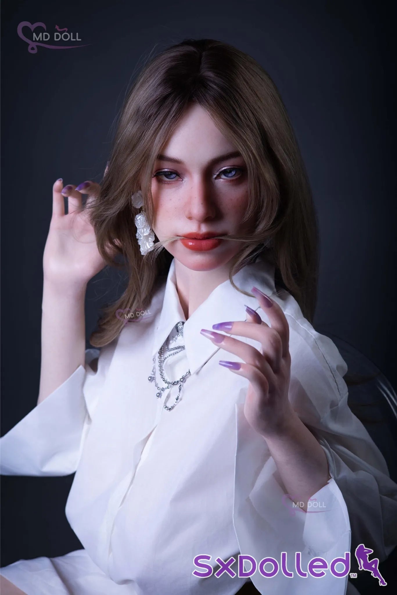 Coco (L-Cup) (164cm) | European Sex Doll with Freckles | MD Doll L-Cup / 164cm / Ombre Sex Doll