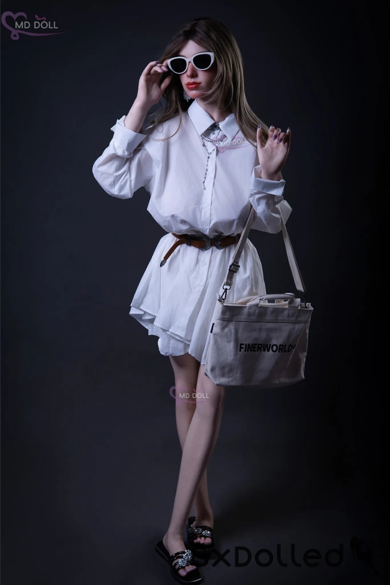 Coco (L-Cup) (164cm) | European Sex Doll with Freckles | MD Doll L-Cup / 164cm / Ombre Sex Doll