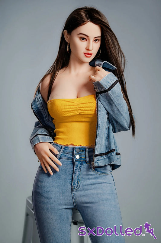 Crystal A (C-Cup) (165cm) | Young Brunette Asian Sex Doll | HR Doll - C-Cup / 165cm / Brunette - Sex Doll