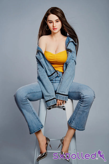 Crystal A (C-Cup) (165cm) | Young Brunette Asian Sex Doll | HR Doll - C-Cup / 165cm / Brunette - Sex Doll